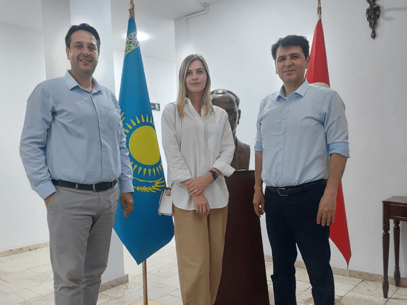 23 PROJECTS olarak Kazakistan'daydık